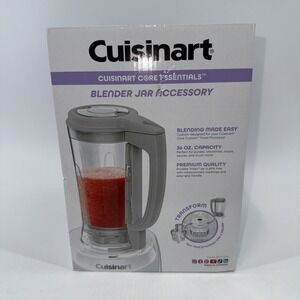 New In Box Cuisinart Core Custom 36oz Blender Jar Accessory